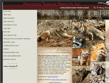 Tablet Screenshot of mntrapline.com